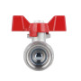 Кран кульовий SD Forte 3/4" ВЗ для води (метелик) SF607W20