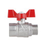 Кран кульовий SD Forte 3/4" ВЗ для води (метелик) SF607W20