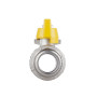 Кран кульовий SD Forte 3/4" ВЗ для газа (метелик) SF607G20