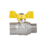 Кран кульовий SD Forte 3/4" ВЗ для газа (метелик) SF607G20