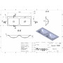 Умивальник JESSEL 1100-2 MIRASOFT