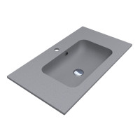 Умивальник DELLA 800 MIRASTONE GRAY