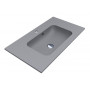 Умивальник DELLA 800 MIRASTONE GRAY