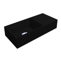 Умивальник COPPER 500 MIRASTONE BLACK