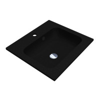 Умивальник DELLA 500 MIRASTONE BLACK