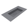 Умивальник ERICA 1000 MIRASTONE GRAY