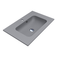 Умивальник DELLA 700 MIRASTONE GRAY