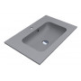 Умивальник DELLA 700 MIRASTONE GRAY
