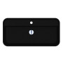 Умивальник OCEAN 800 MIRASTONE BLACK SHINE