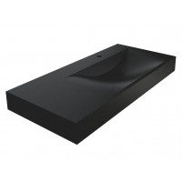 Умивальник VIOLA 1000 R MIRASTONE BLACK