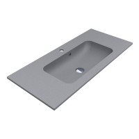 Умивальник DELLA 1000 MIRASTONE GRAY