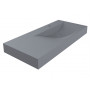 Умивальник VIOLA 1000 R MIRASTONE GRAY