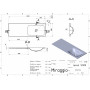 Умивальник JESSEL 1200 R MIRASOFT
