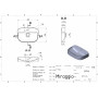 Умивальник LIFOU MATT