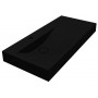 Умивальник VIOLA 1000 L MIRASTONE BLACK