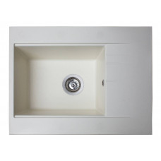 Кухонна мийка BODRUM 650 white