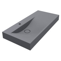 Умивальник VIOLA 1000 L MIRASTONE GRAY