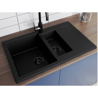 Кухонна мийка LAPAS black