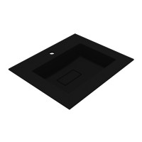 Умивальник ERICA 600 MIRASTONE BLACK